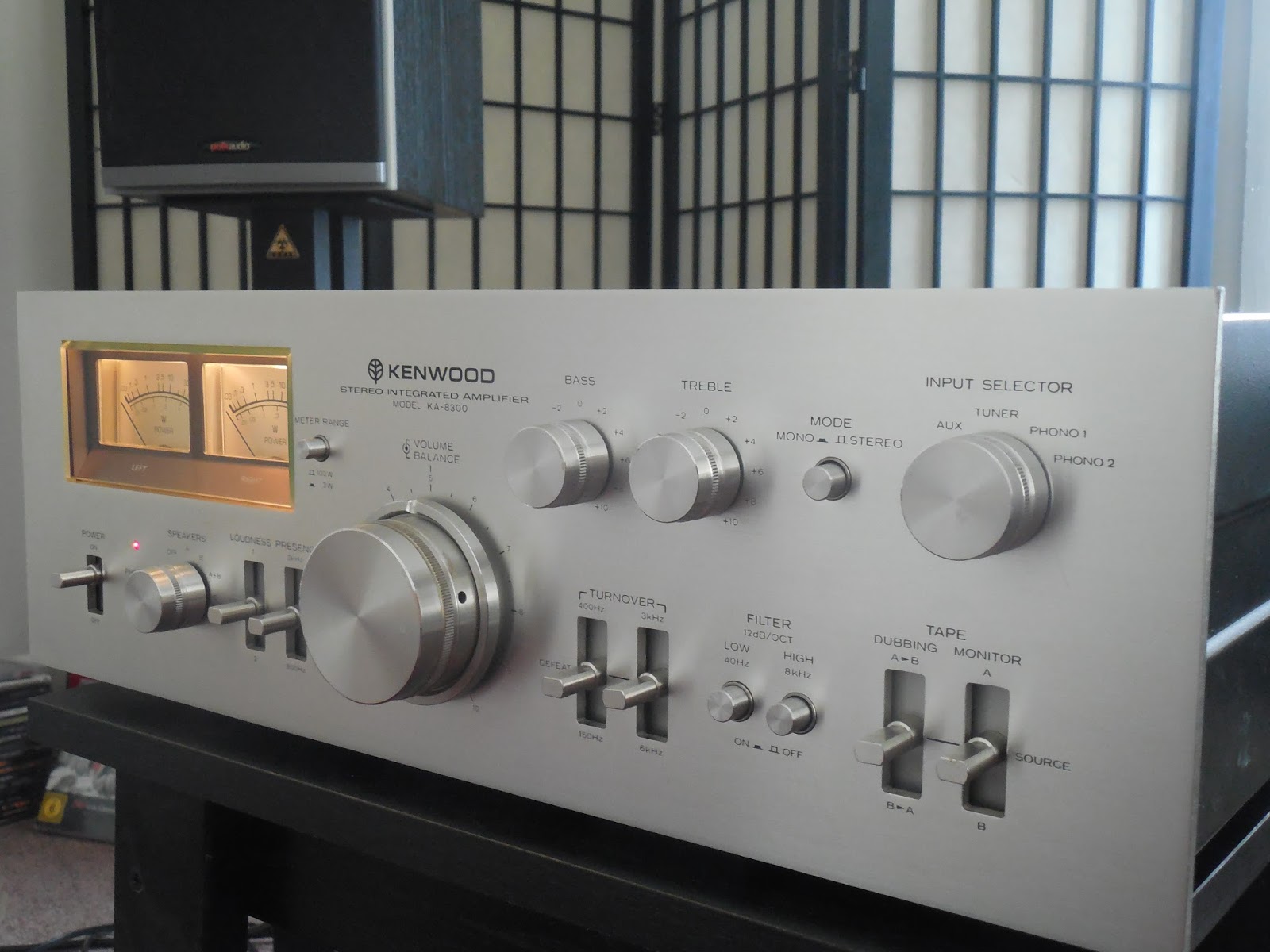 Vintage Hi-Fi Audio Restorations: Kenwood-Trio KA-8300 Integrated